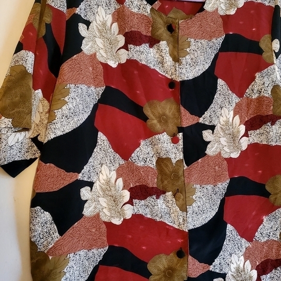 Voir‎ Collection Plus Size 3X Buttonup Shirt Blouse Tops Casual Women Pre-owned - Picture 6 of 11